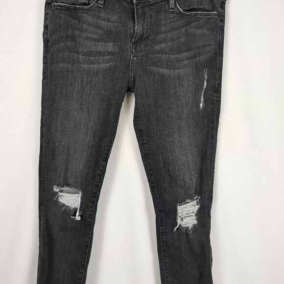 Frame - Le Skinny De Jeanne in Mercer Distressed Women's Size 29. Distressed raw - Picture 4 of 8